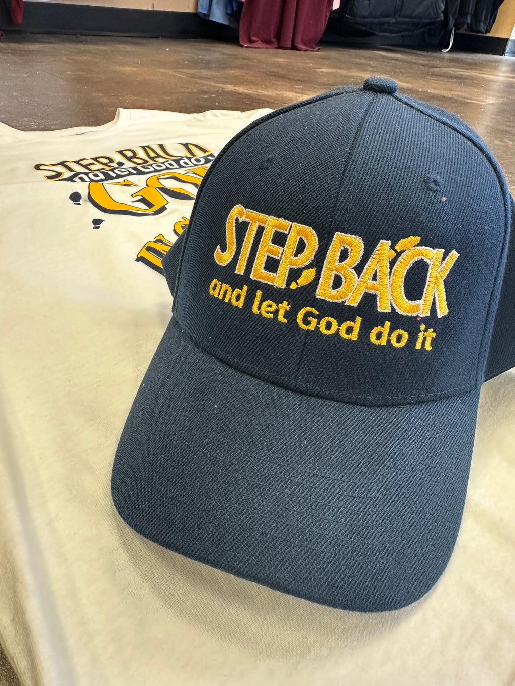 God is in Control T-Shirt & Hat Set